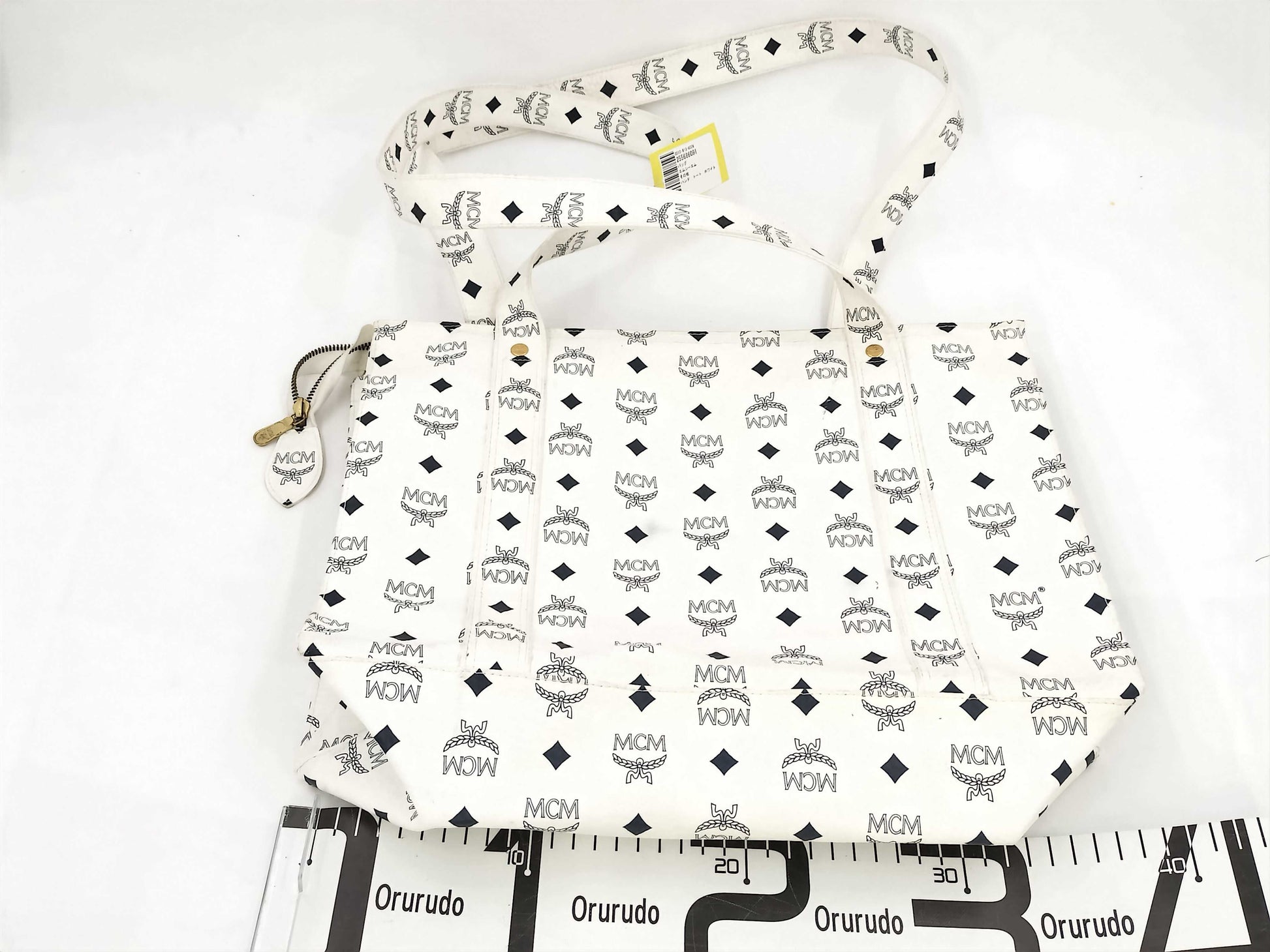 MCM Hand Tote White Handbag