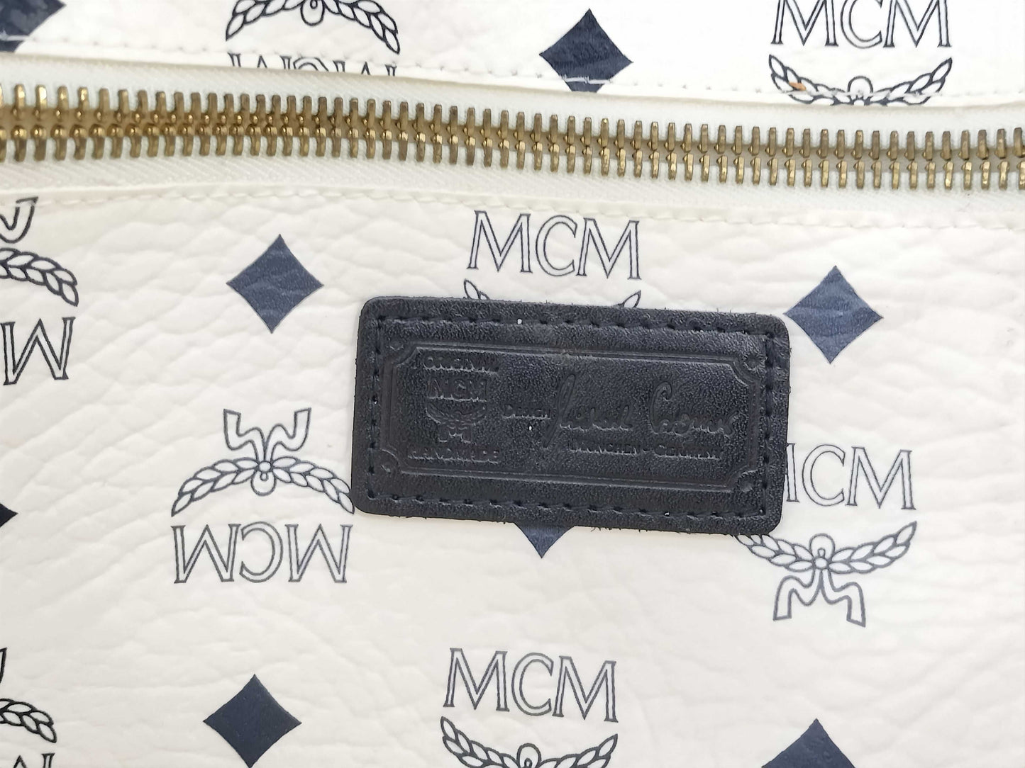 MCM Hand Tote White Handbag