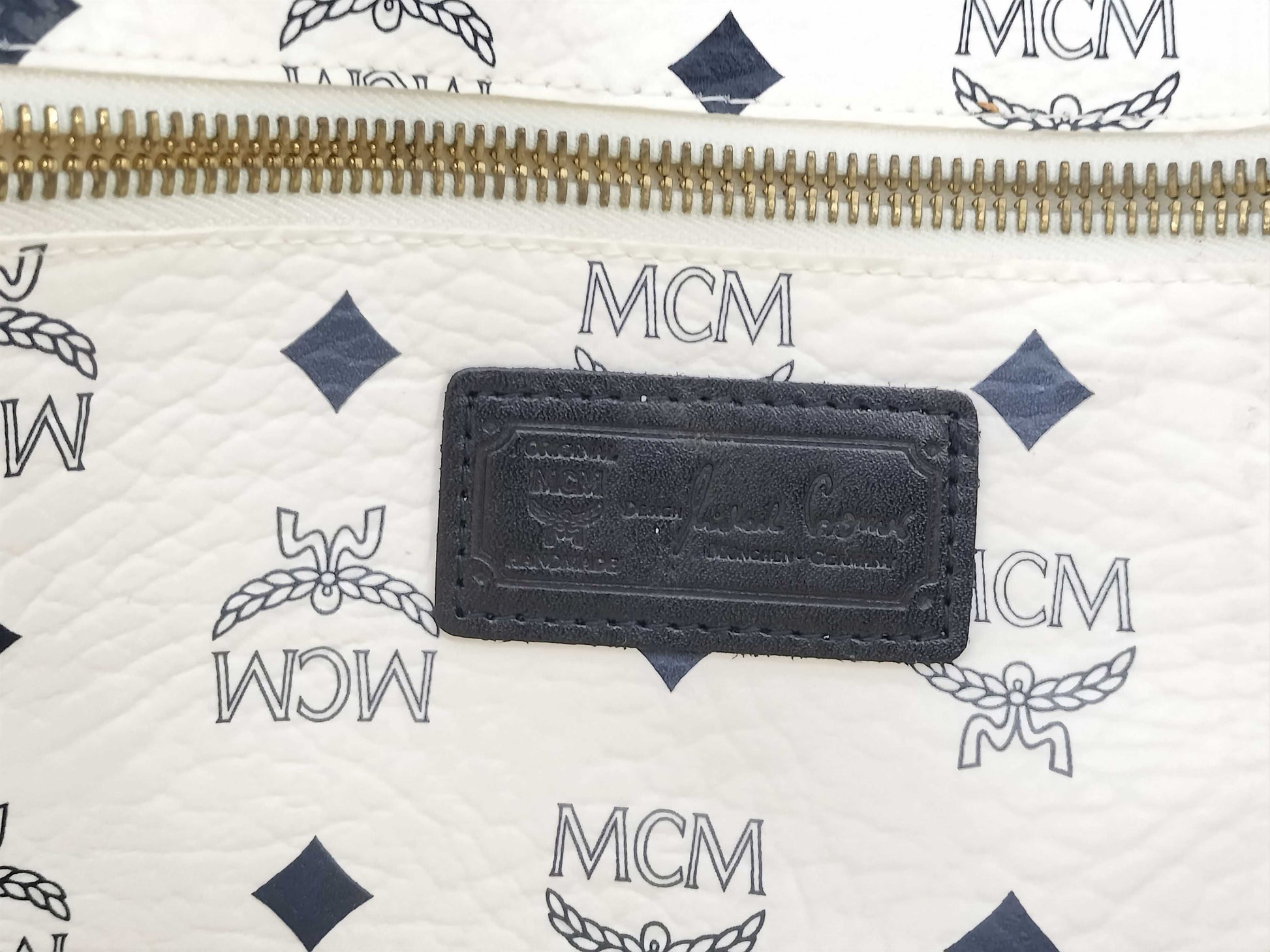 MCM Hand Tote White Handbag