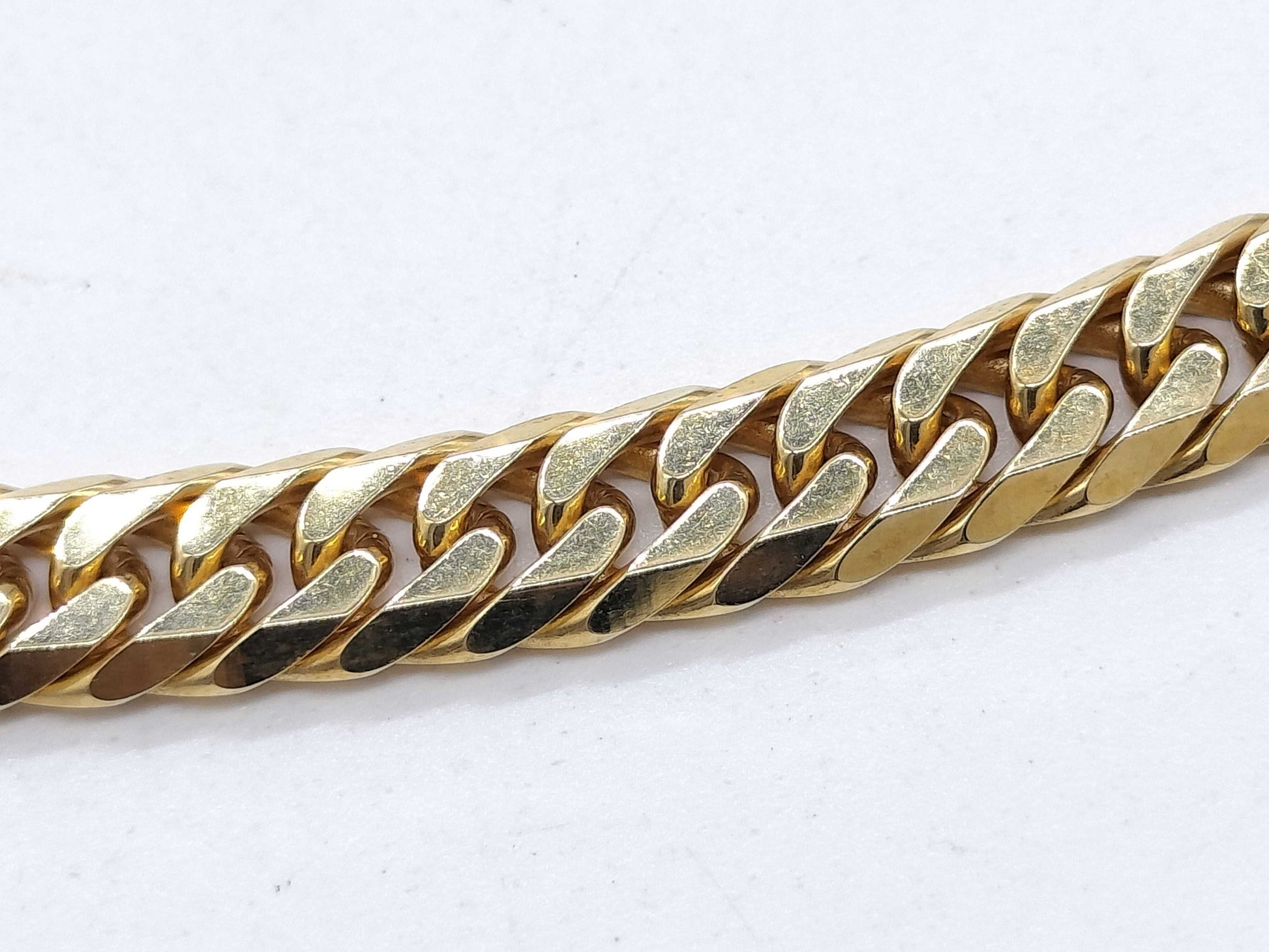 SEIKO Kihei 6-sided double K18 30.4g necklace 