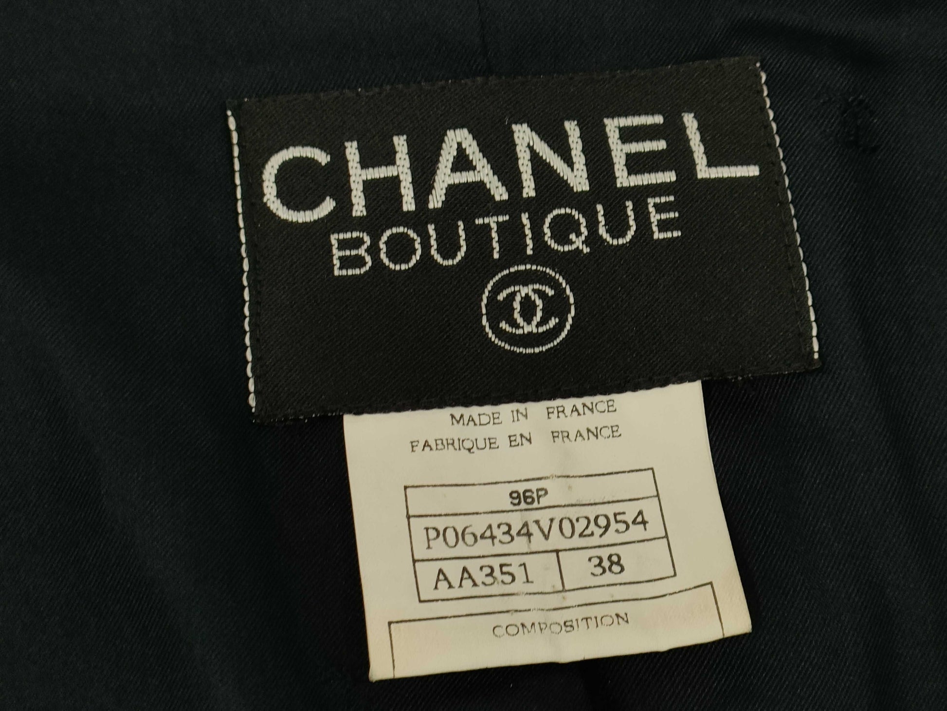 CHANEL P06434V02954 Size 38 Jacket