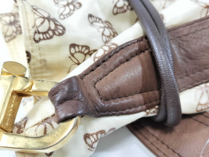 BOTTEGA VENETA Butterfly Print Shoulder Bag