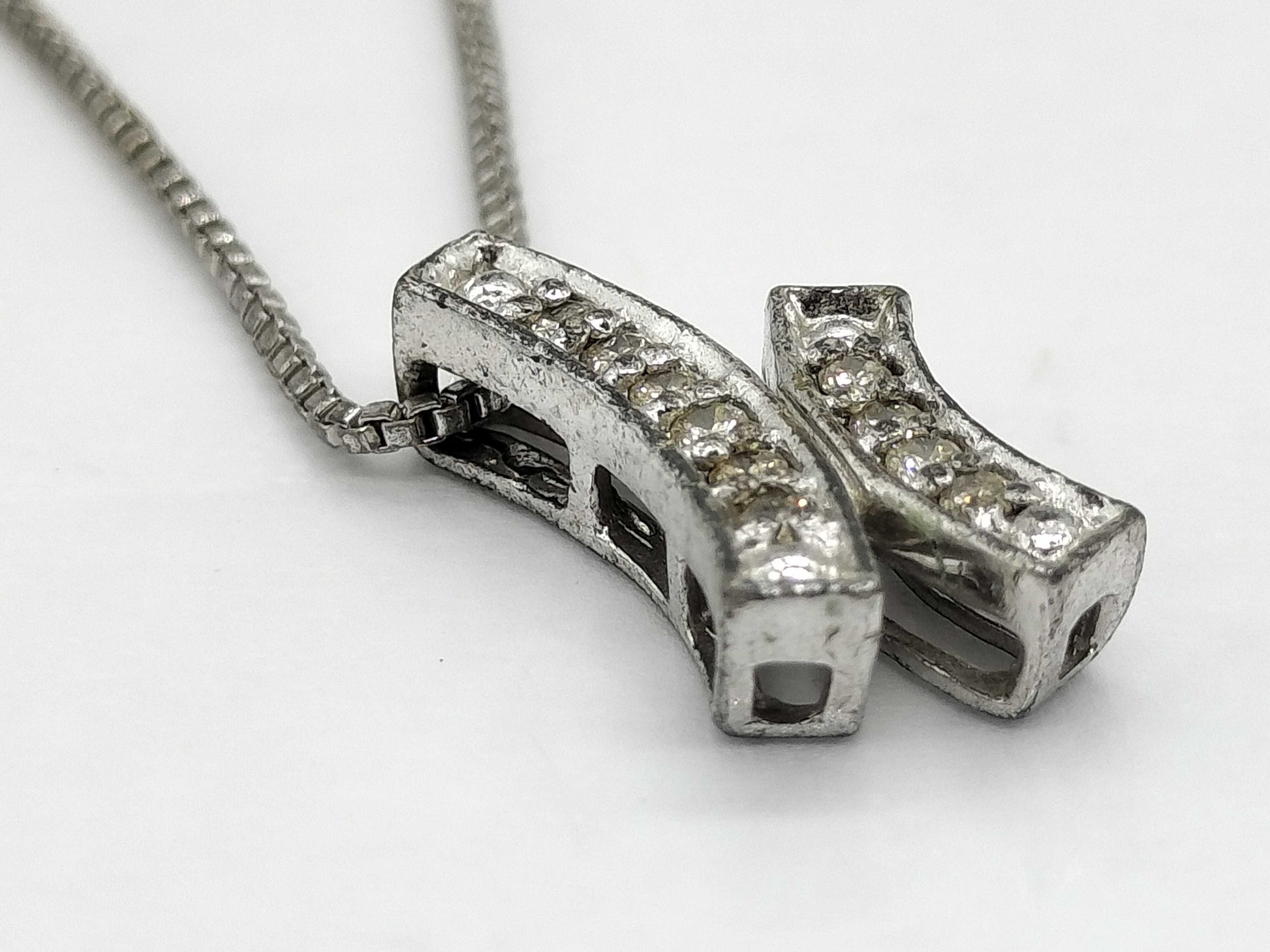D0.15ct 925 2.8g Necklace