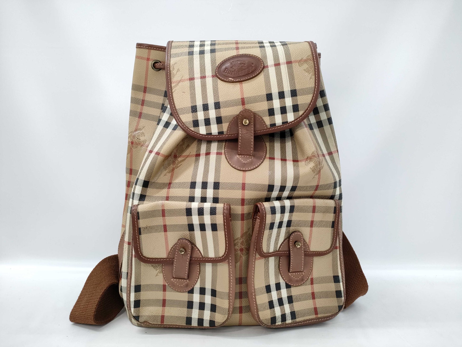 BURBERRY Nova Check Backpack