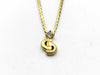 Dior logo necklace necklace