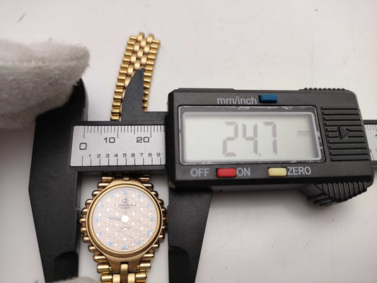 Christian Bernard Color Stone QZ Strap Junk Women's Watch