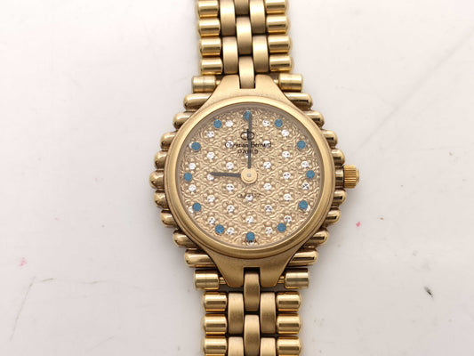 Christian Bernard Color Stone QZ Strap Junk Women's Watch