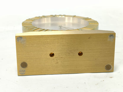 Tiffany & Co. Atlas Table Clock, Gold, Body Only, Non-Working
