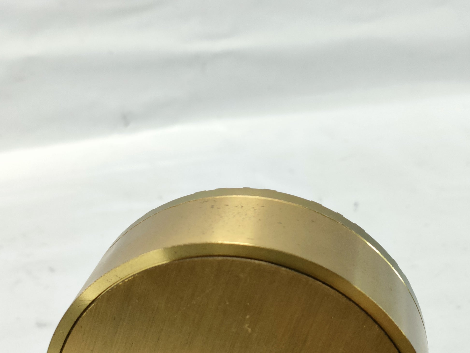 Tiffany & Co. Atlas Table Clock, Gold, Body Only, Non-Working