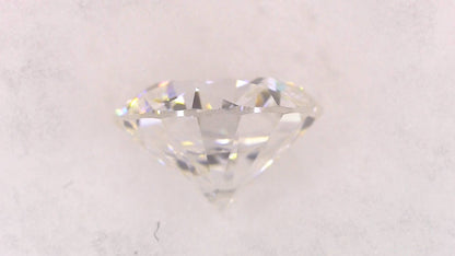 0.610ct F VS-2 GOOD/GD/FR NONE NATURAL 5.36-5.44X3.34mm Diamond Loose
