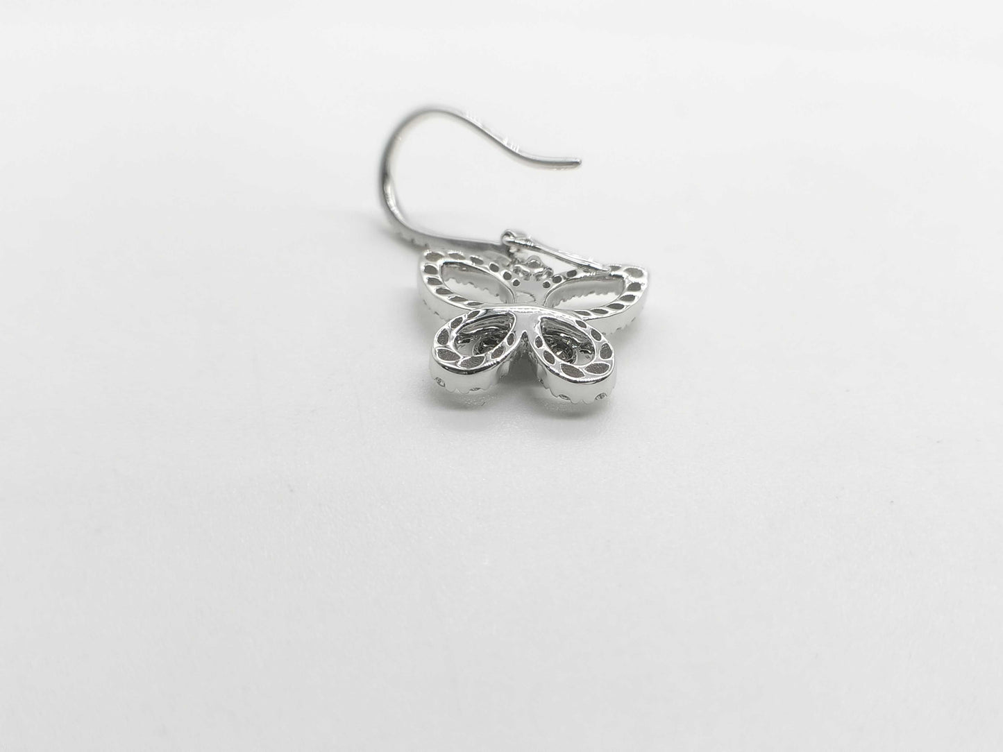 GRAFF Butterfly Diamond WG Au750 4.8g Earrings 