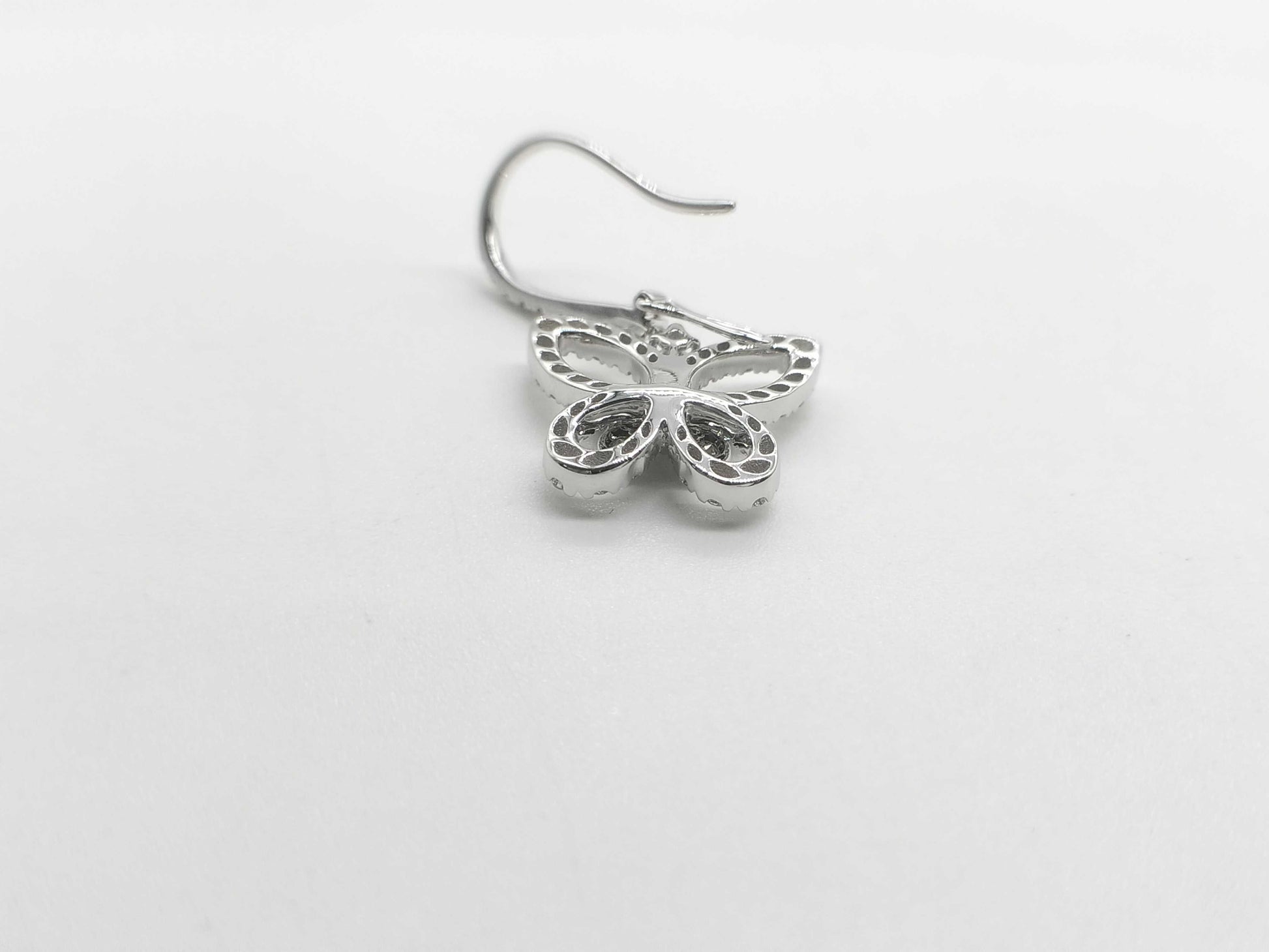 GRAFF Butterfly Diamond WG Au750 4.8g Earrings 