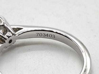 HARRY WINSTON D0.53ct Pt950 3.8g Ring 
