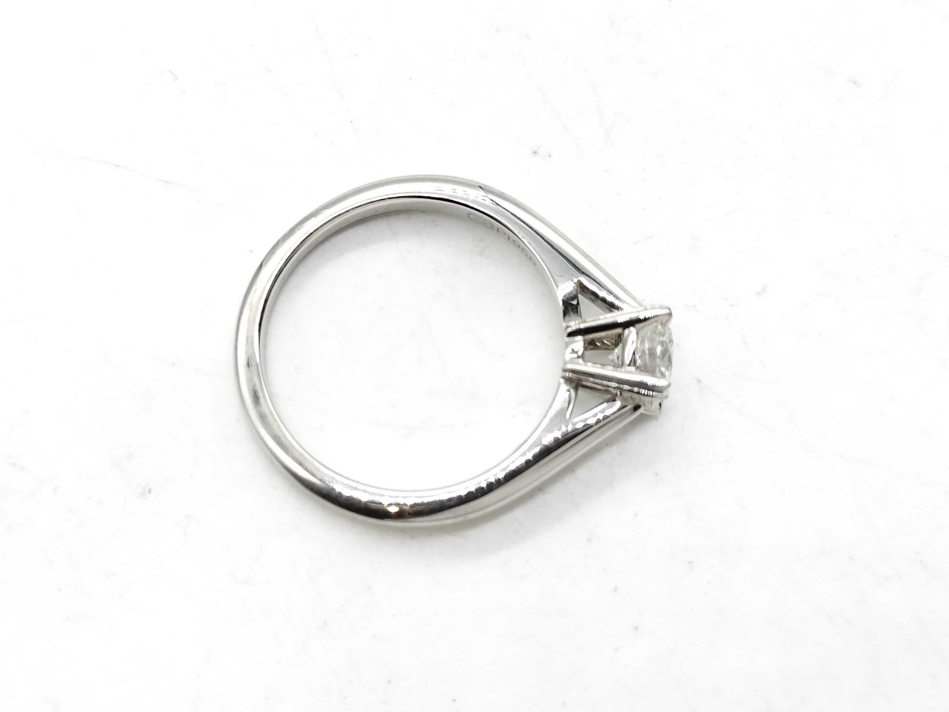 HARRY WINSTON D0.53ct Pt950 3.8g Ring 