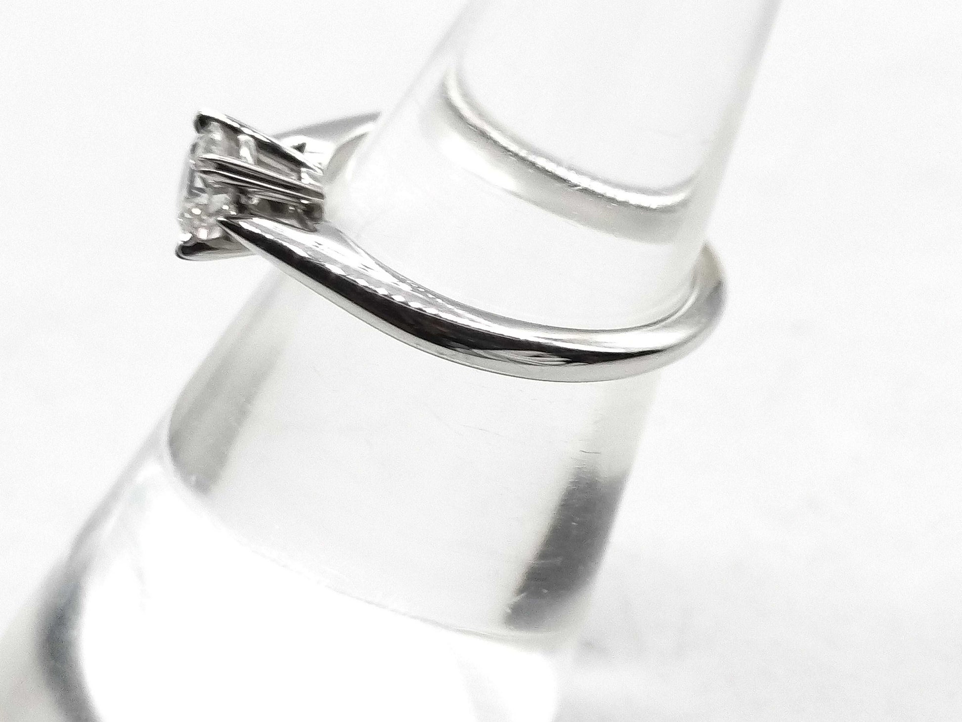 HARRY WINSTON D0.53ct Pt950 3.8g Ring 