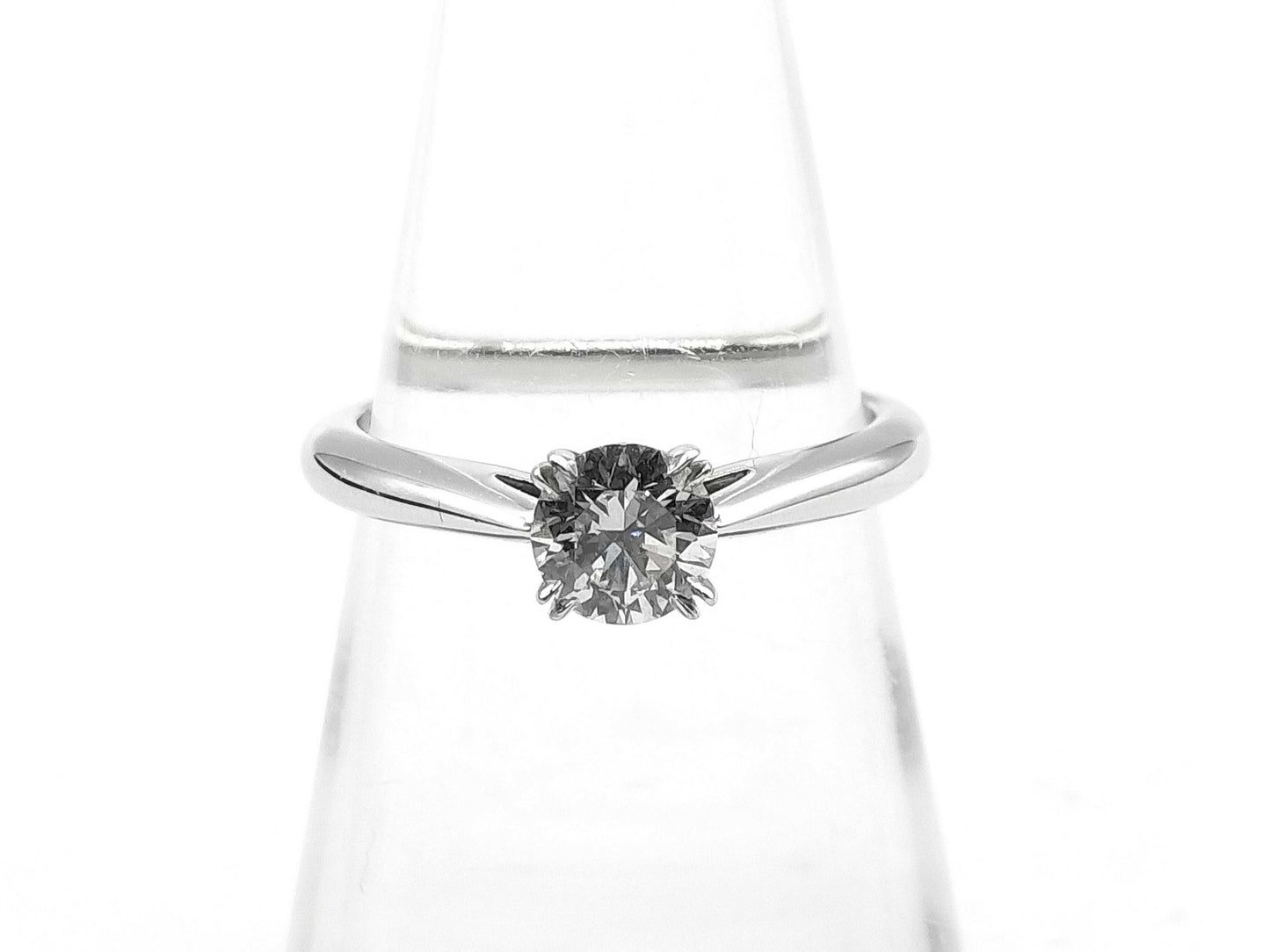 HARRY WINSTON D0.53ct Pt950 3.8g Ring 