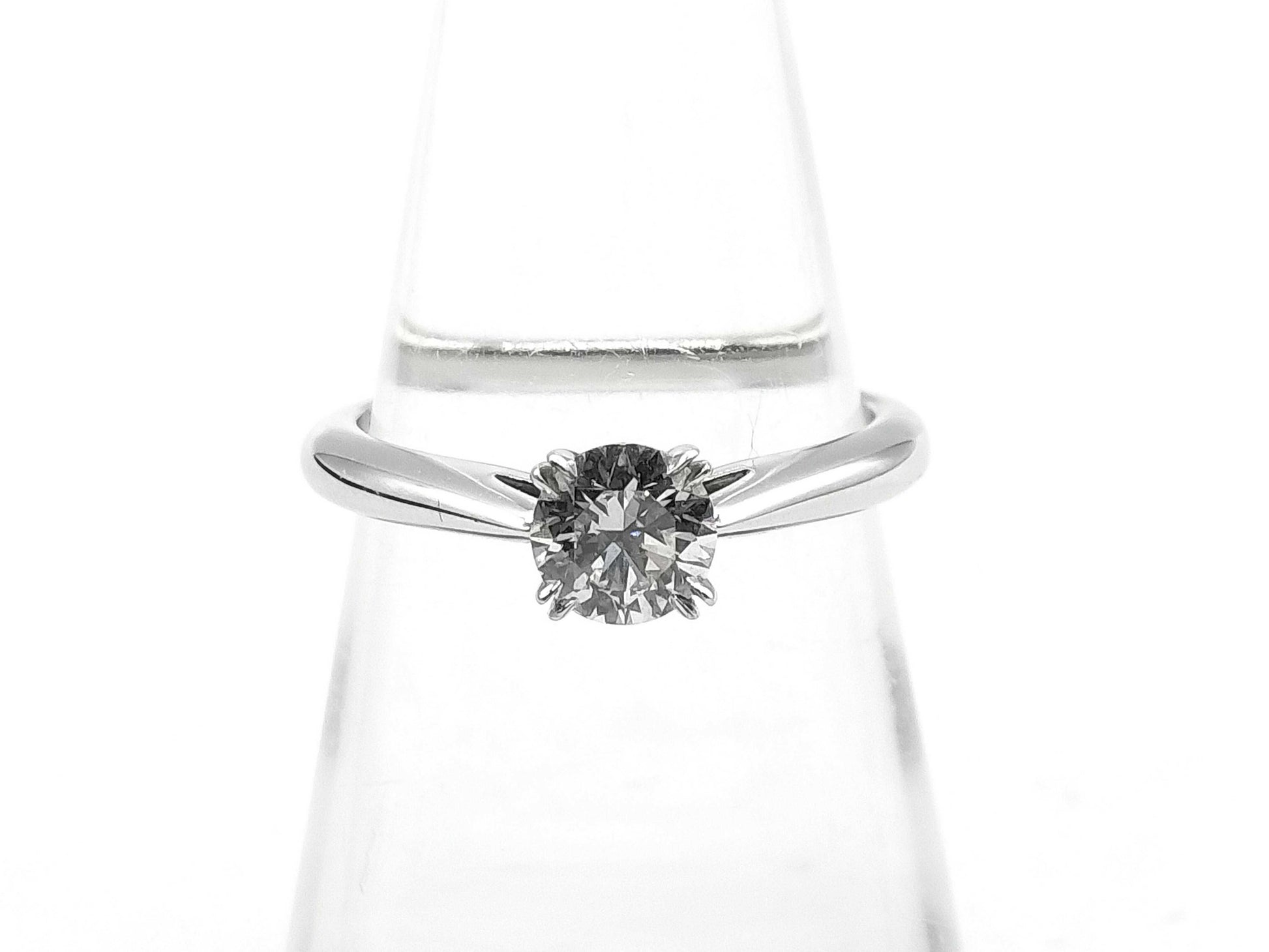 HARRY WINSTON D0.53ct Pt950 3.8g Ring 
