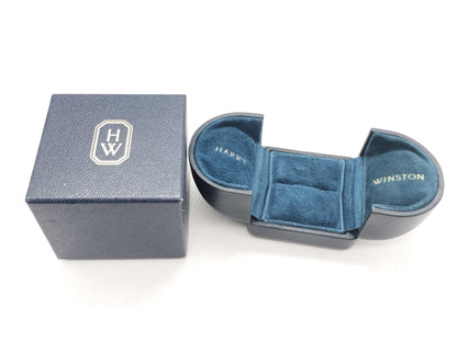 HARRY WINSTON D0.53ct Pt950 3.8g Ring 