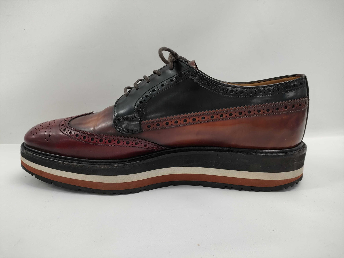 PRADA Patent Tip Business Shoes