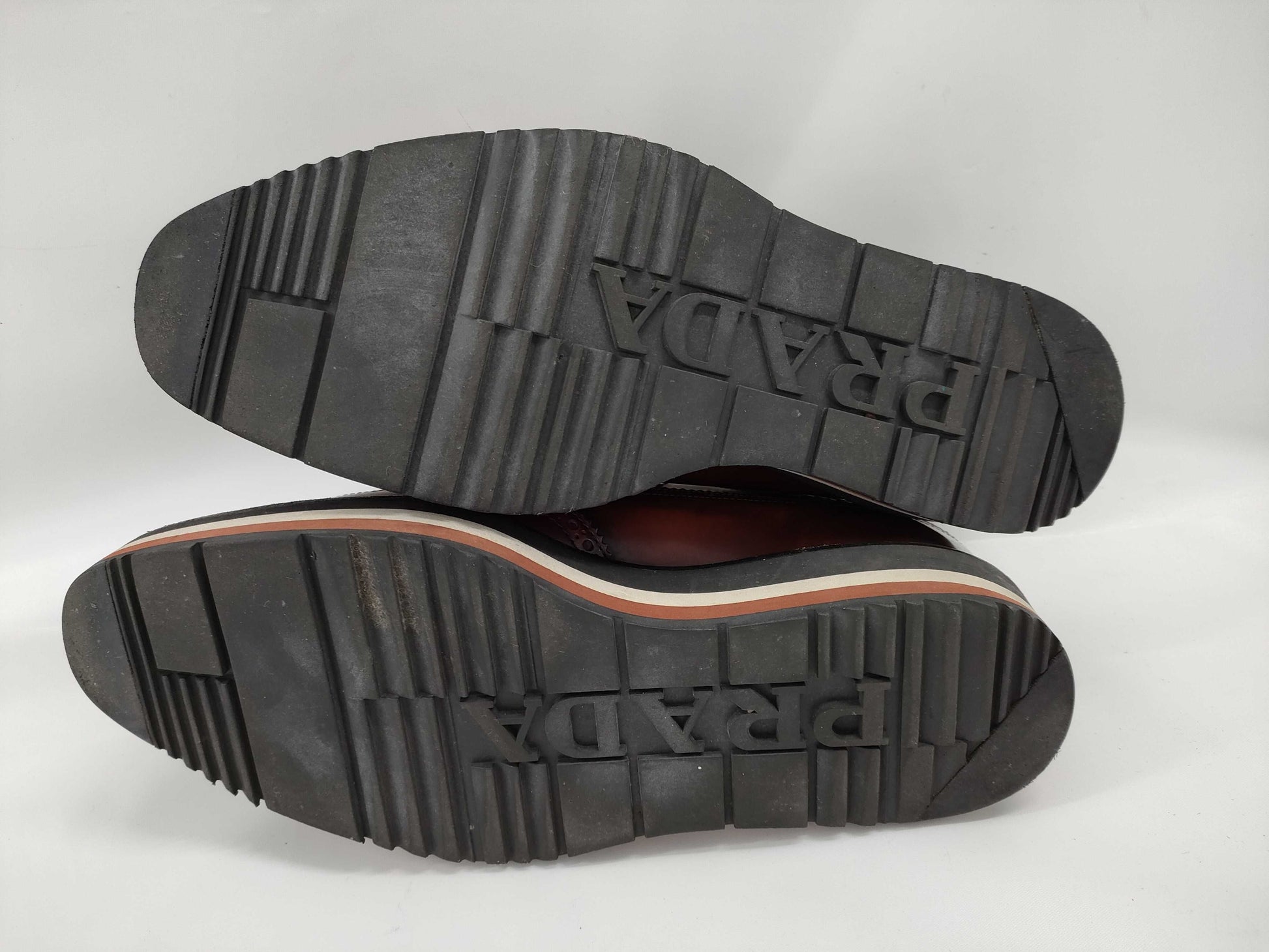 PRADA Patent Tip Business Shoes