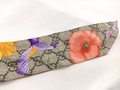 GUCCI GG GG/Floral scarf