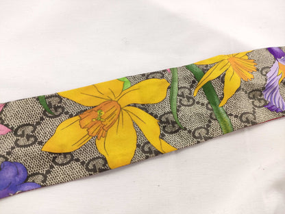 GUCCI GG GG/Floral scarf