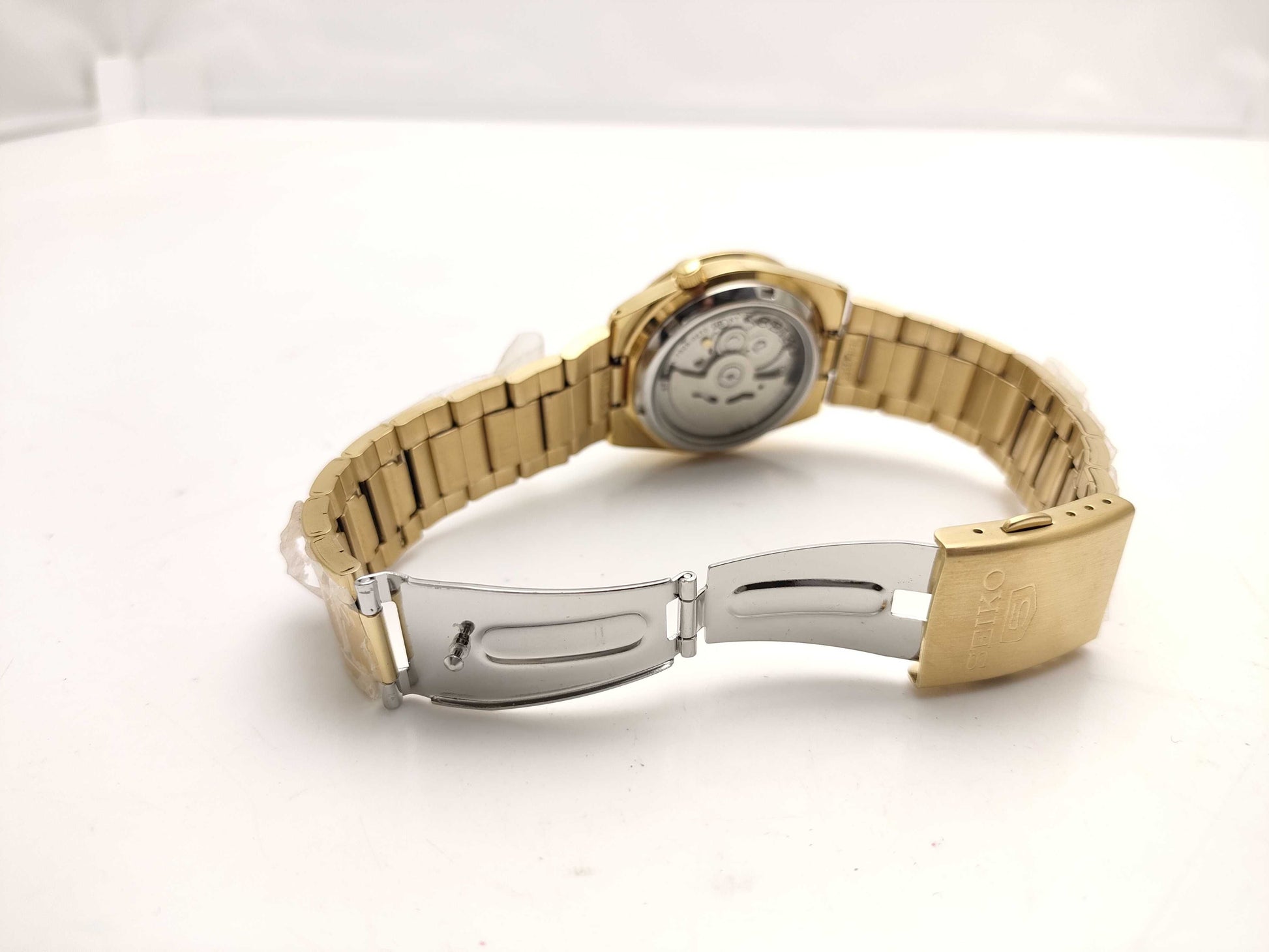 SEIKO 7s26-02t0 Automatic Watch with Champagne Dial, Men's Watch