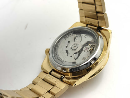 SEIKO 7s26-02t0 Automatic Watch with Champagne Dial, Men's Watch