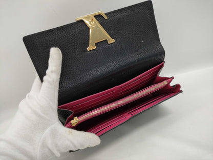 LOUIS VUITTON M61248 Portefeuille Capucines Wallet
