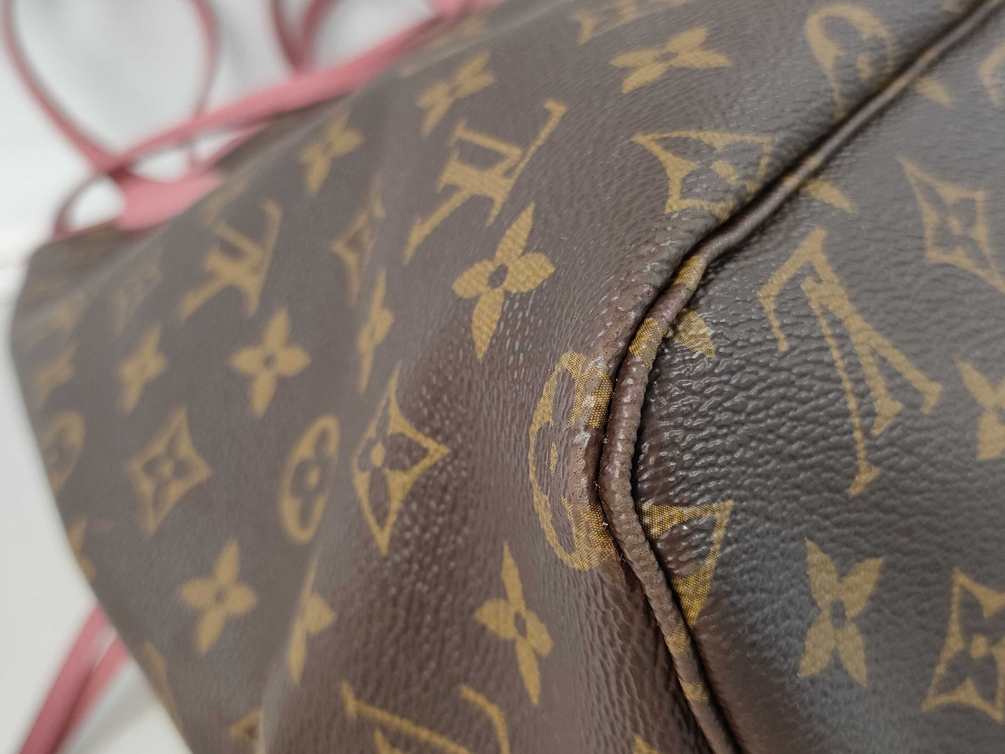 LOUIS VUITTON Monogram M40939 Neverfull GM Ikat Flower Tote Bag