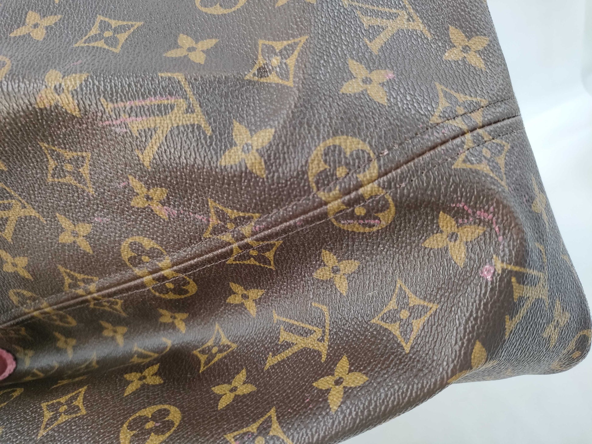 LOUIS VUITTON Monogram M40939 Neverfull GM Ikat Flower Tote Bag