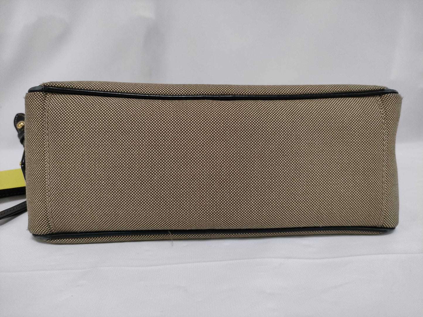 PRADA Jacquard Canvas Shoulder Bag