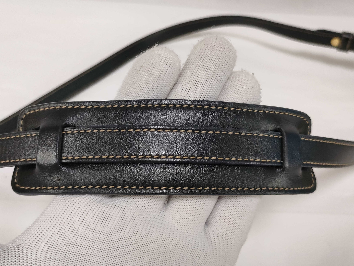 PRADA Jacquard Canvas Shoulder Bag