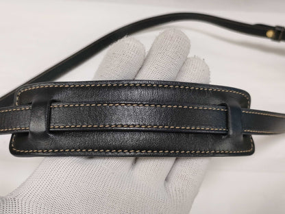 PRADA Jacquard Canvas Shoulder Bag