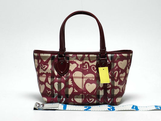 BURBERRY PVC/enamel/tote bag