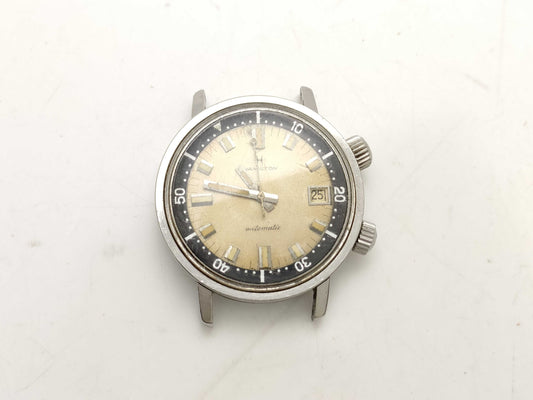 HAMILTON Aquadate 600 Super Compressor, Non-Working, Case Only, Men's Watch