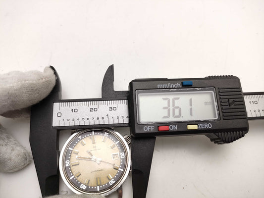 HAMILTON Aquadate 600 Super Compressor, Non-Working, Case Only, Men's Watch