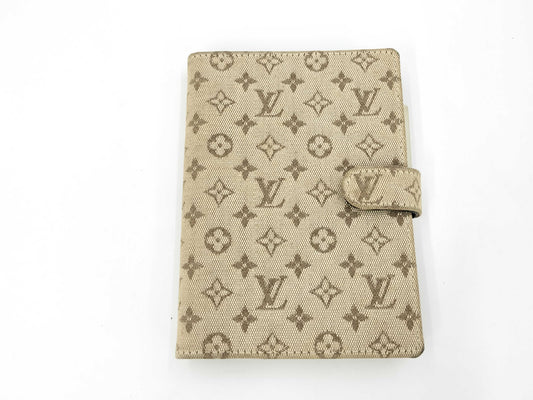 LOUIS VUITTON Monogram Mini Agenda R20910 Notebook Cover