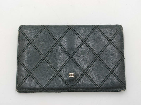 CHANEL Bicolor Wallet Coin Case