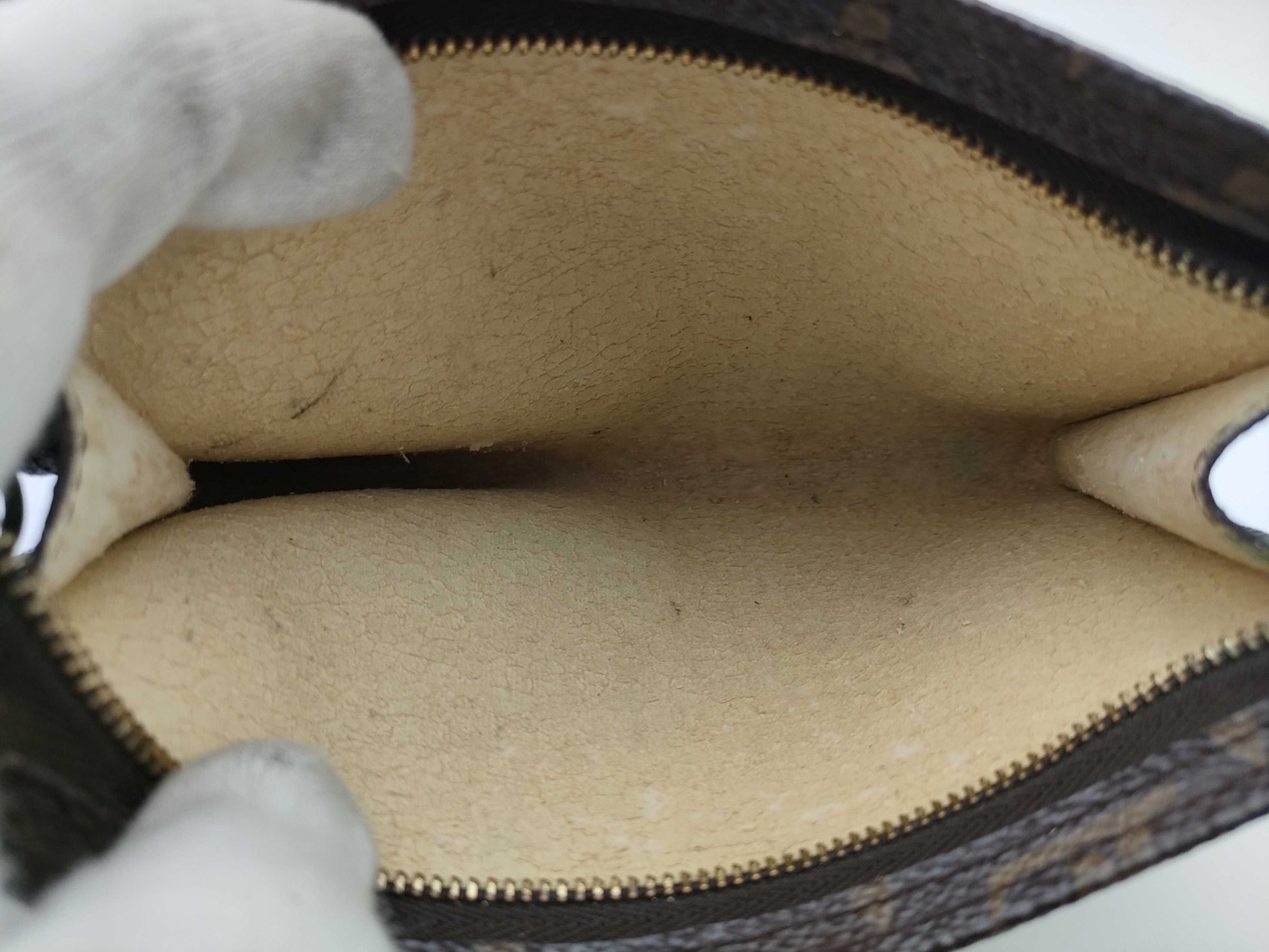 LOUIS VUITTON Monogram Bucket Pouch Only Pouch