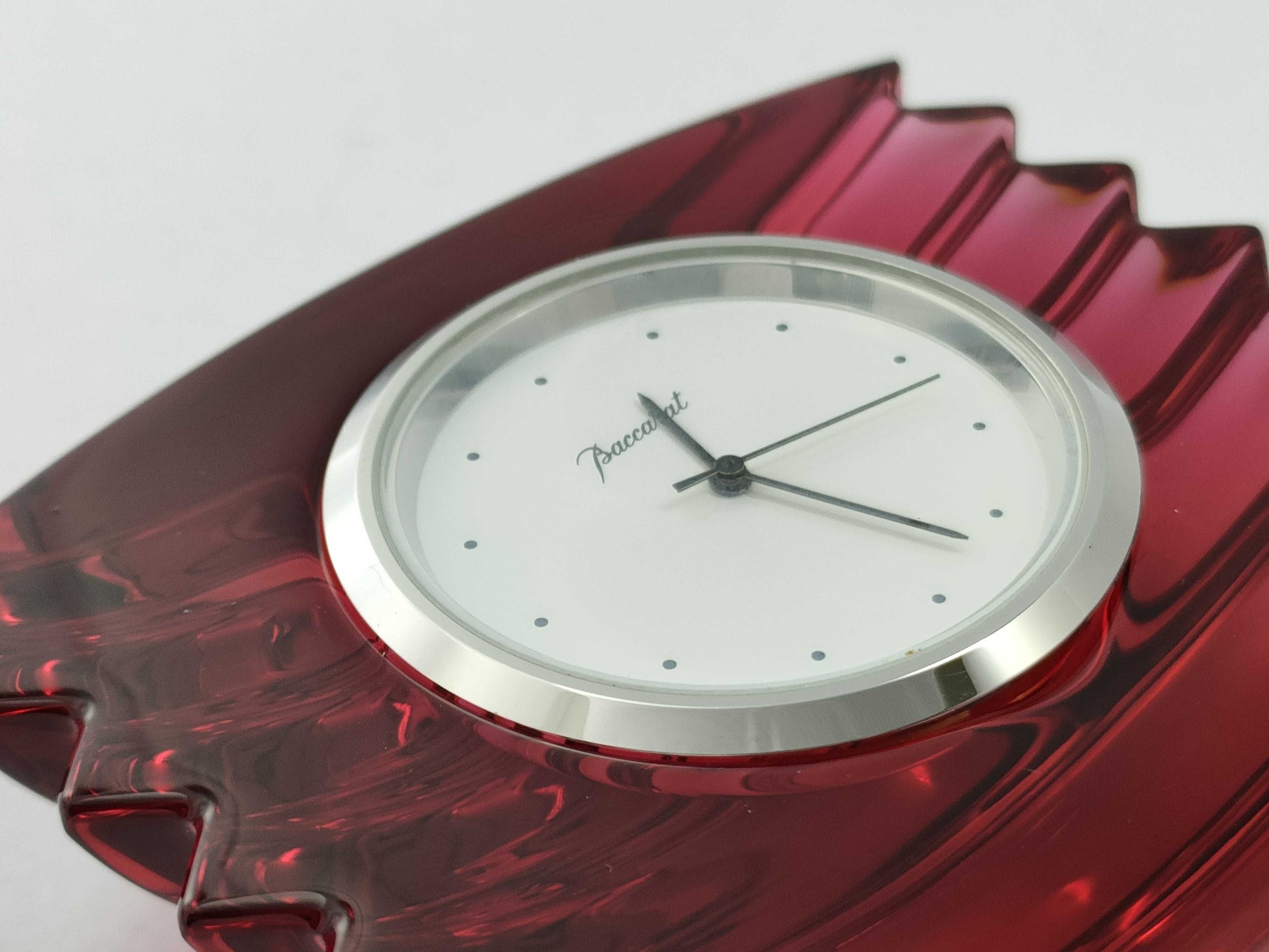 Baccarat Table Clock Table Clock