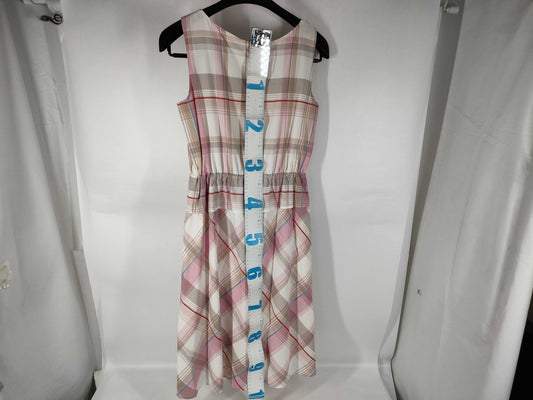 Blue Label Checkered Dress Dress