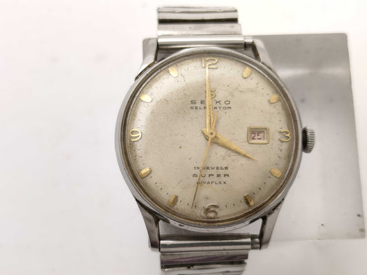 SEIKO Super Self-Date 14014 Hand-Wound Boys' Watch