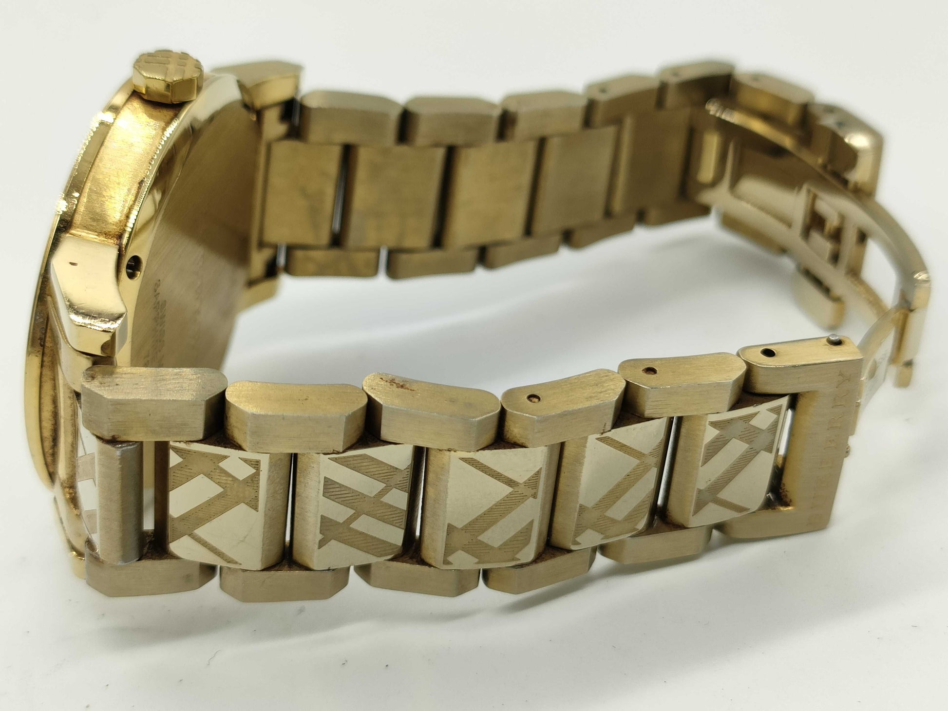 BURBERRY BU9038 Unisex Quartz Watch, Unmoving, Boys' Watch