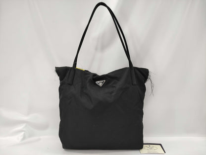 PRADA Nylon Tote Black Tote Bag