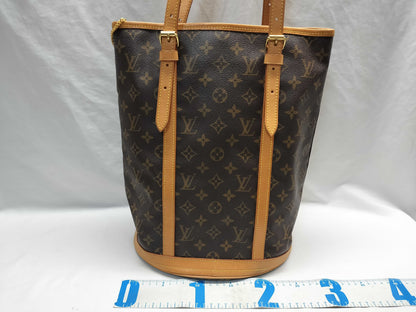LOUIS VUITTON Monogram Bucket GM Shoulder Bag