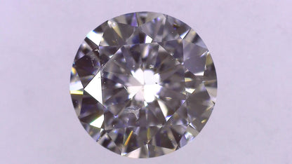 0.503ct E SI-2 GOOD/GD/GD MEDIUM BLUE NATURAL 5.16-5.24X3.02mm Diamond Loose