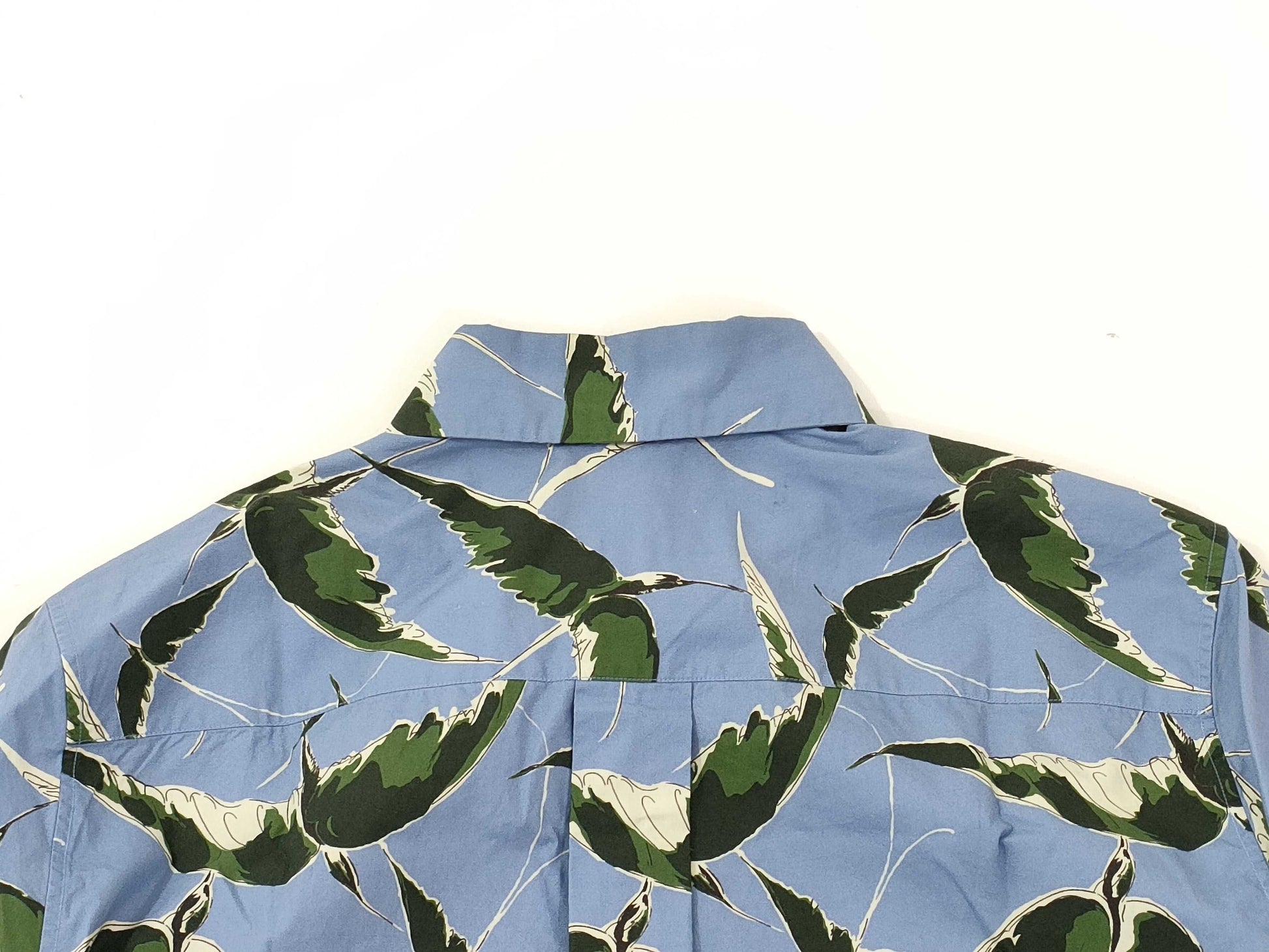 VALENTINO patterned blue shirt