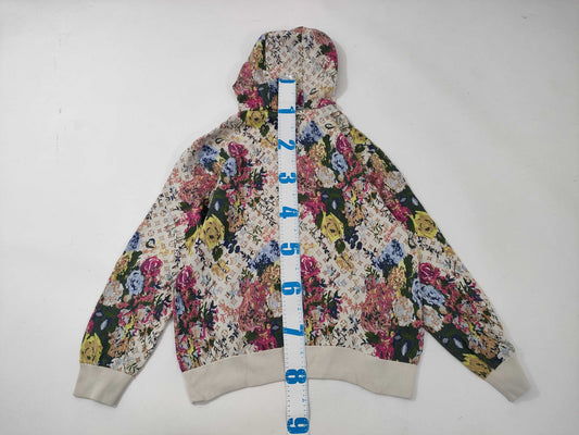 LOUIS VUITTON Floral Jacquard Parka Top