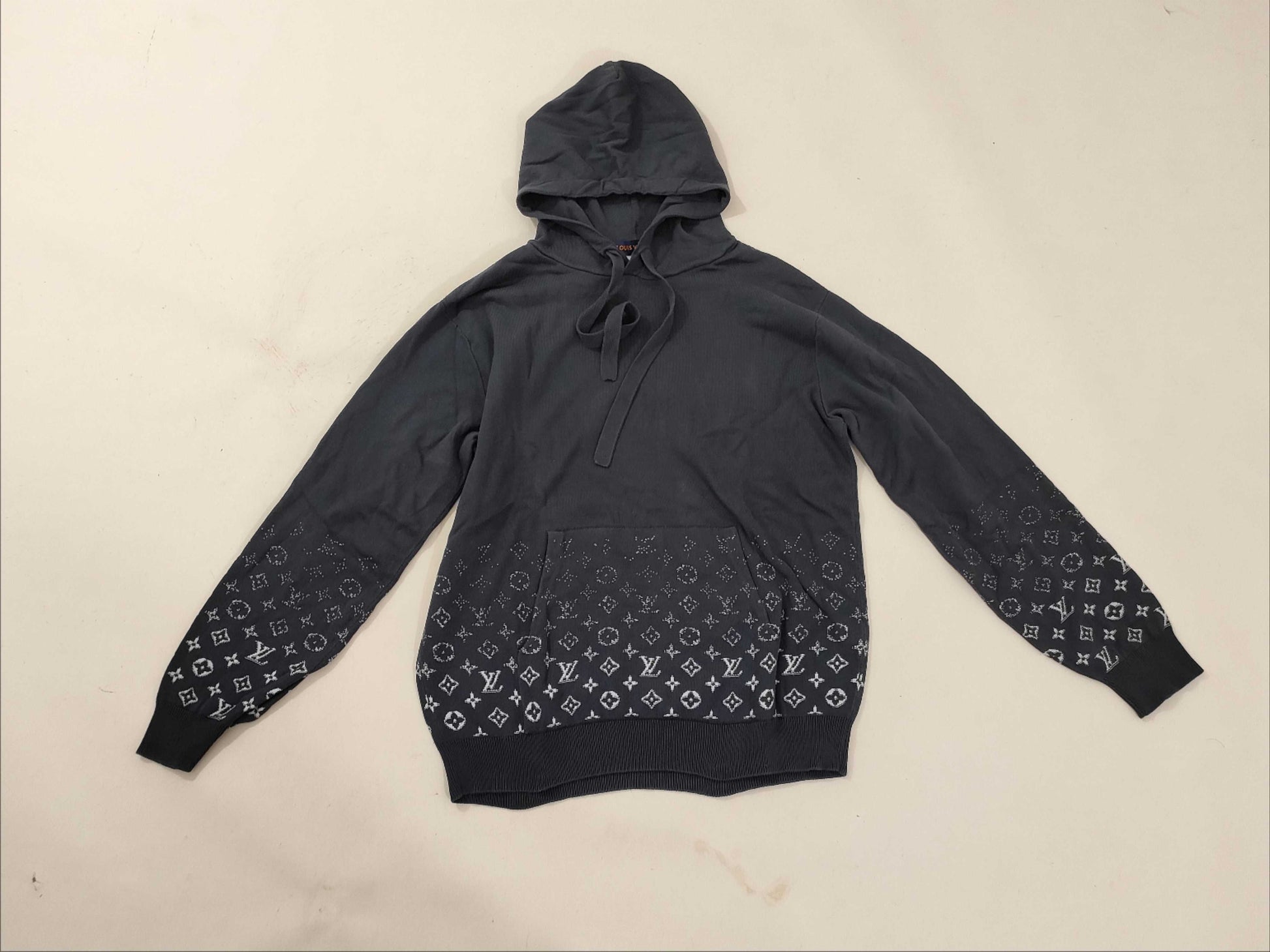 LOUIS VUITTON Monogram Hoodie L Tops